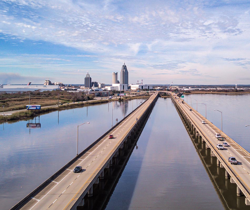 Mobile Bayway, I-10