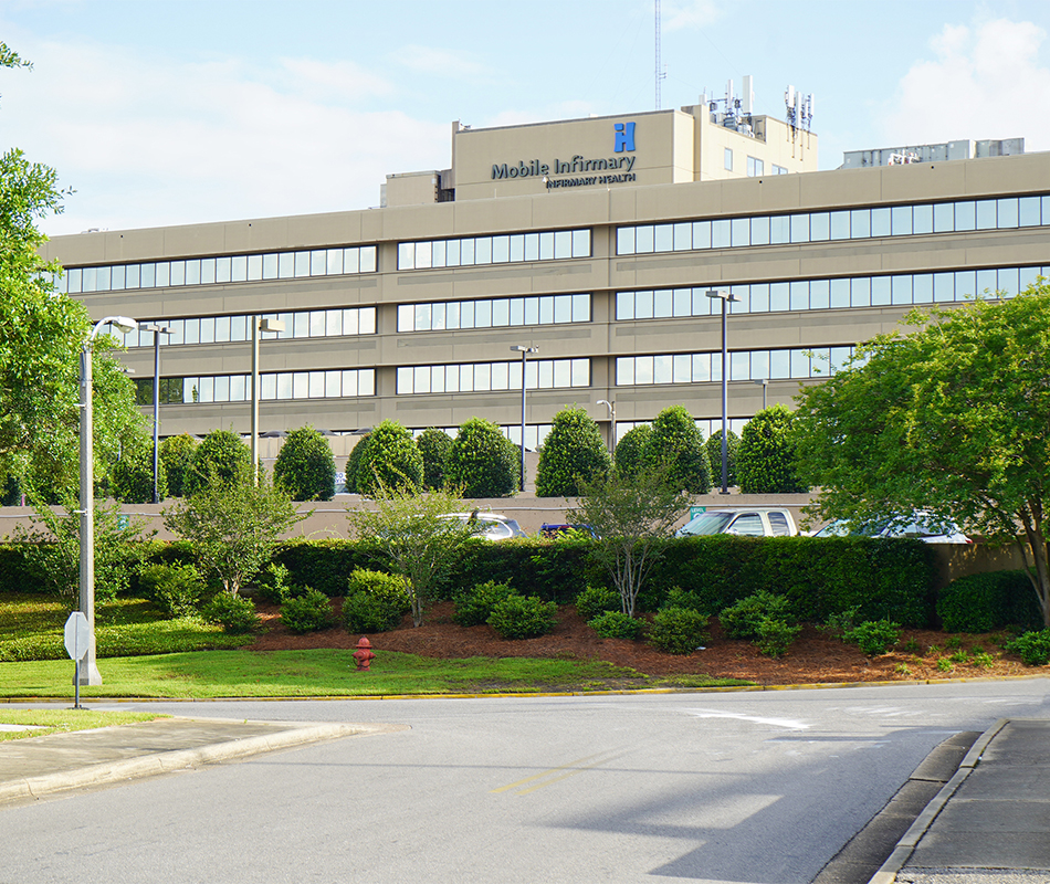 Exterior view of Infirmary Health Systems