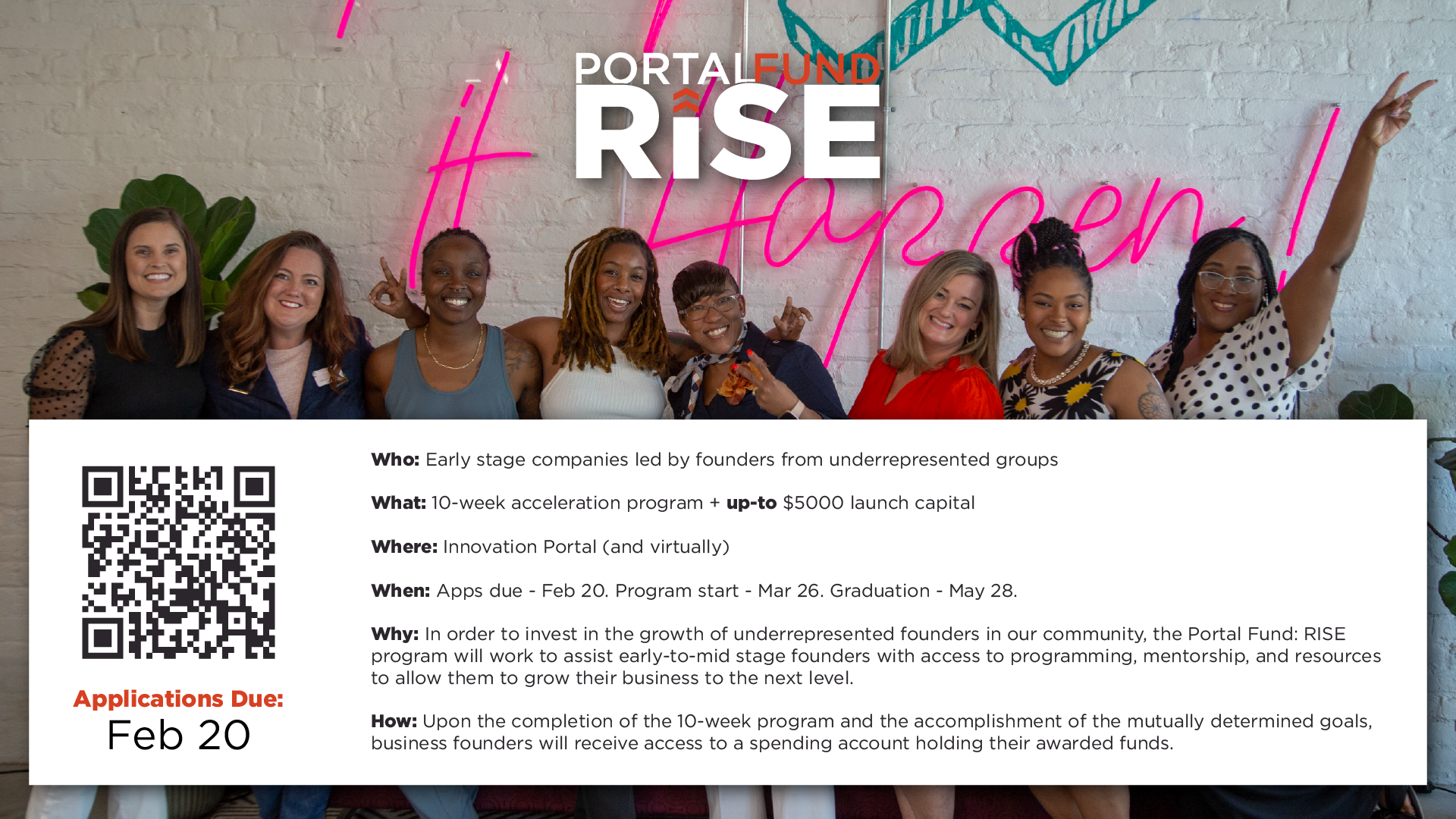 Portal Fund: RISE Opens Applications for 2026 Cohort—Teaching Founders to Validate Business Ideas Before Going All-In
