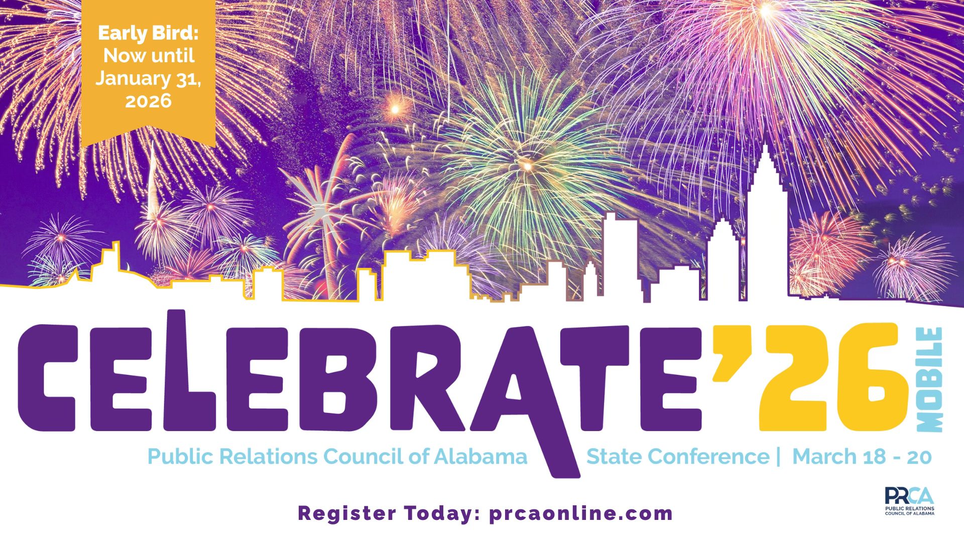 PRCA State Conference Brings Communications Professionals to Mobile in March