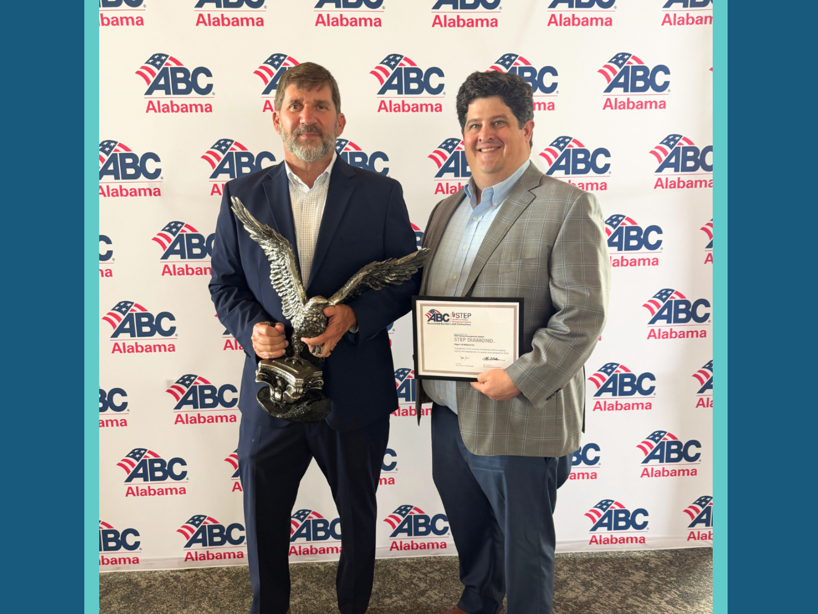 Rogers and Willard Awarded Safe Day Eagle Award