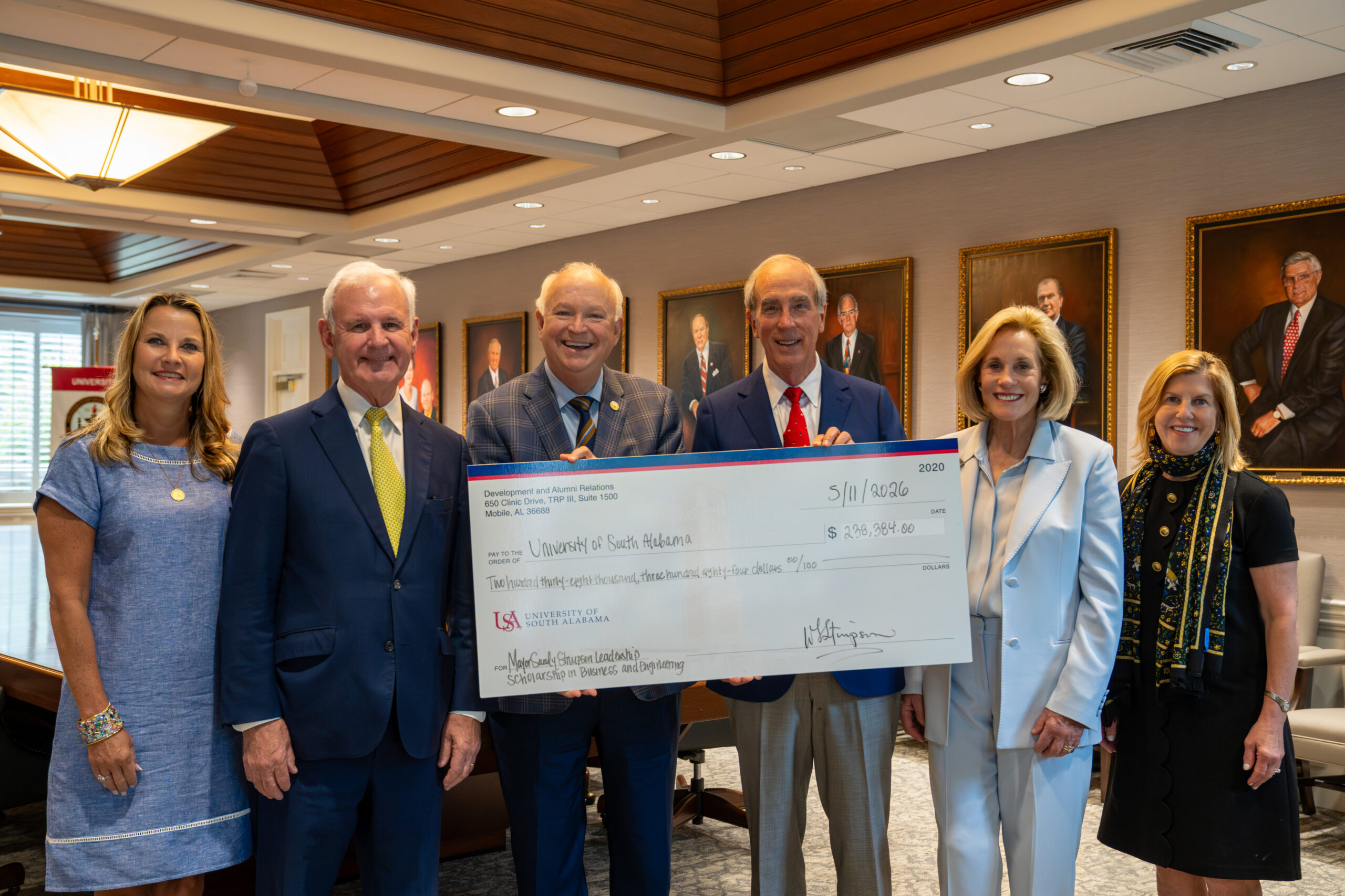 Scholarship Established in Honor of Former Mobile Mayor Sandy Stimpson