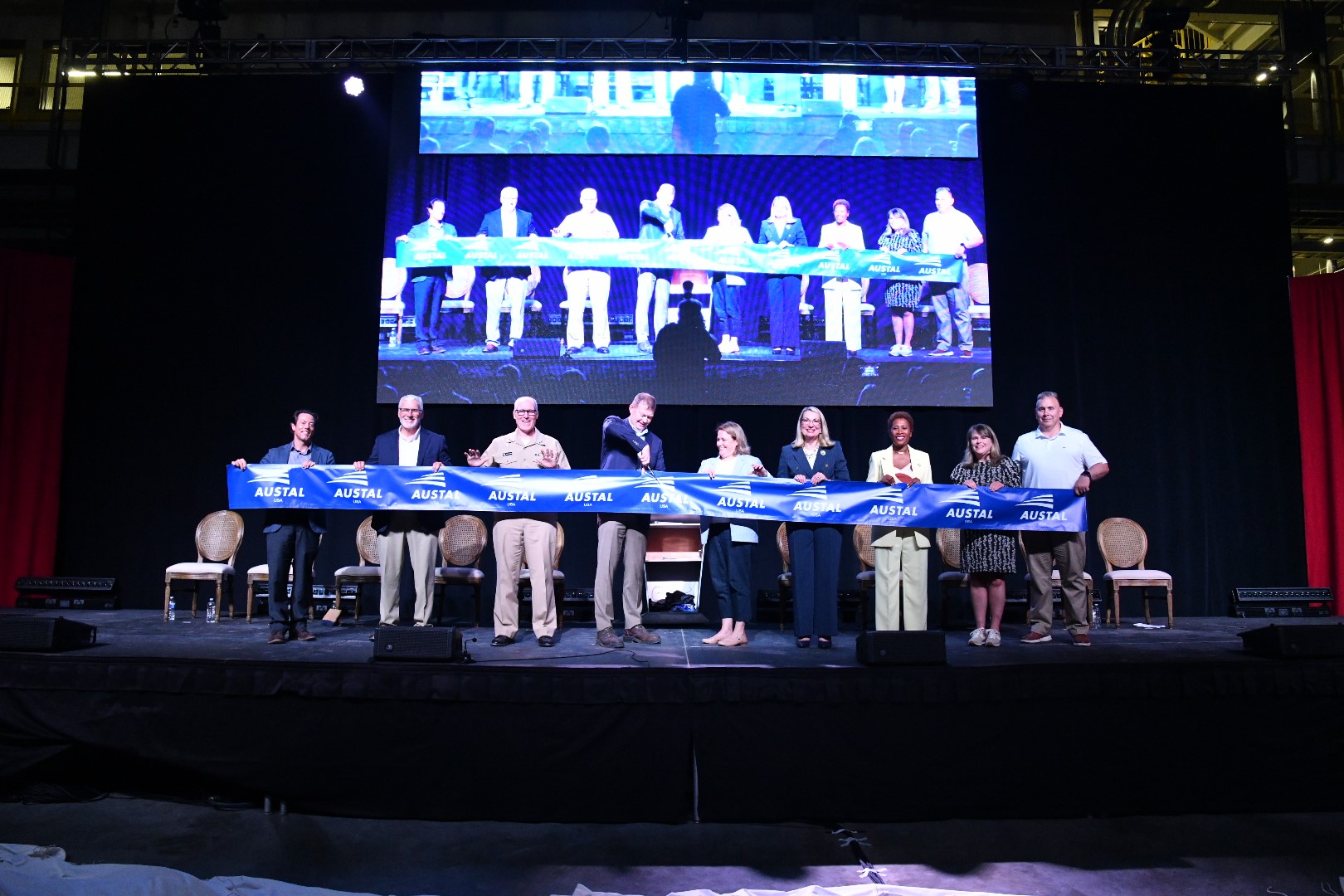Austal USA Marks Completion of Phase 1 of New Submarine Module Manufacturing Facility