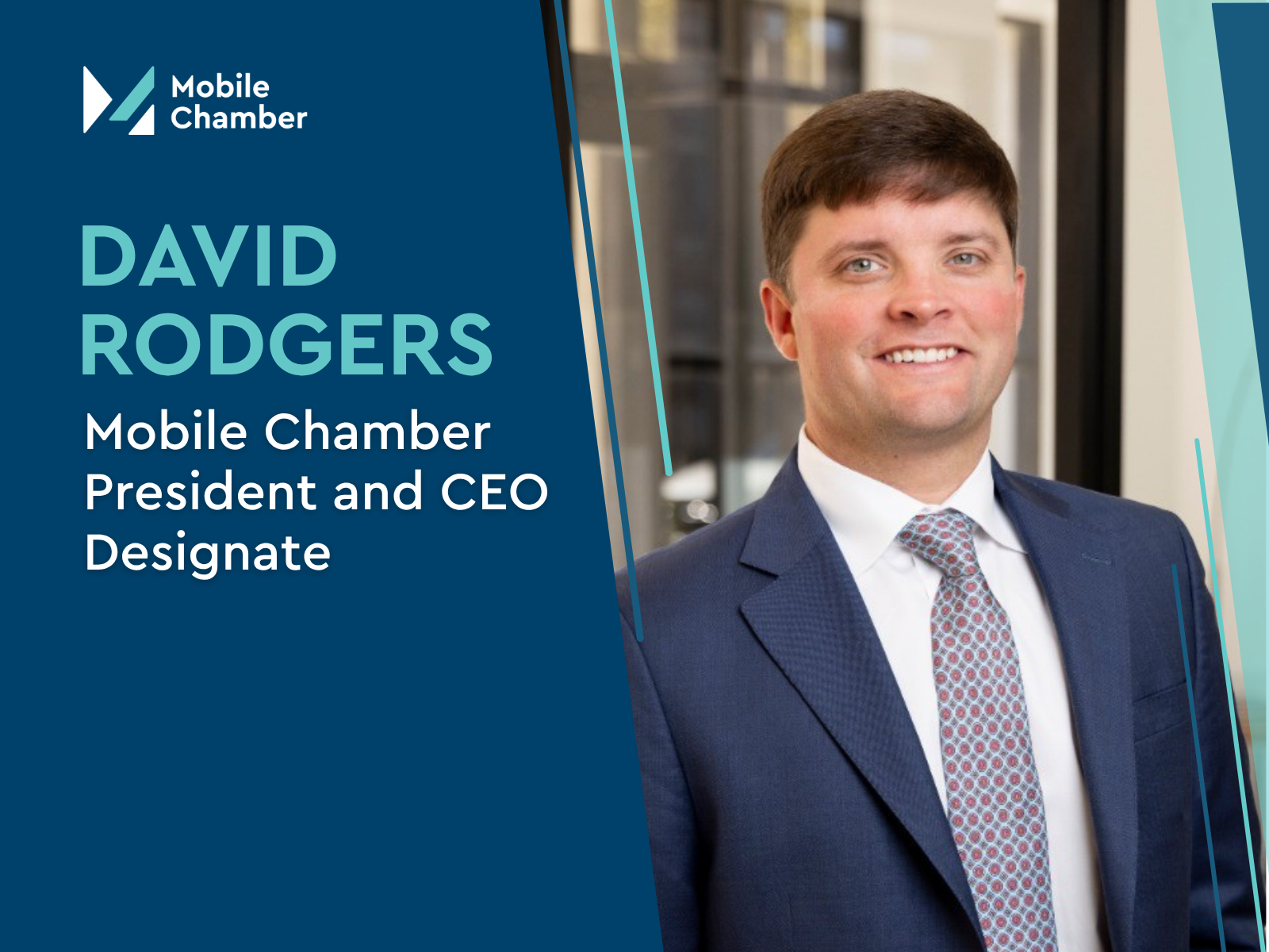 Mobile Chamber Board Selects David Rodgers as President and CEO Designate
