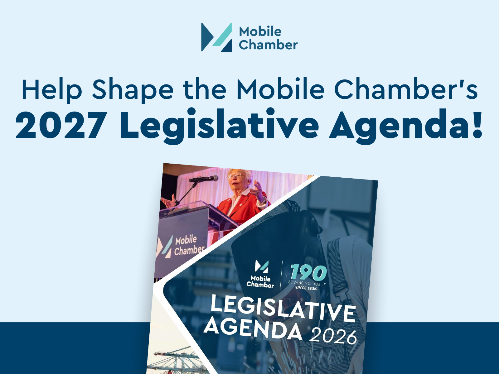 Help Shape the Chamber’s 2027 Legislative Agenda